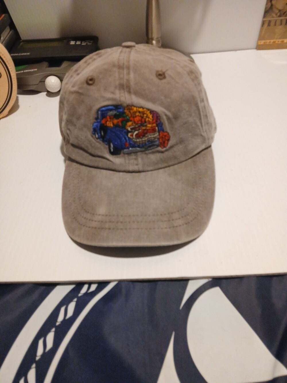Fahrenheit Santa Fe Farmers Market Embroidered Cap Brown